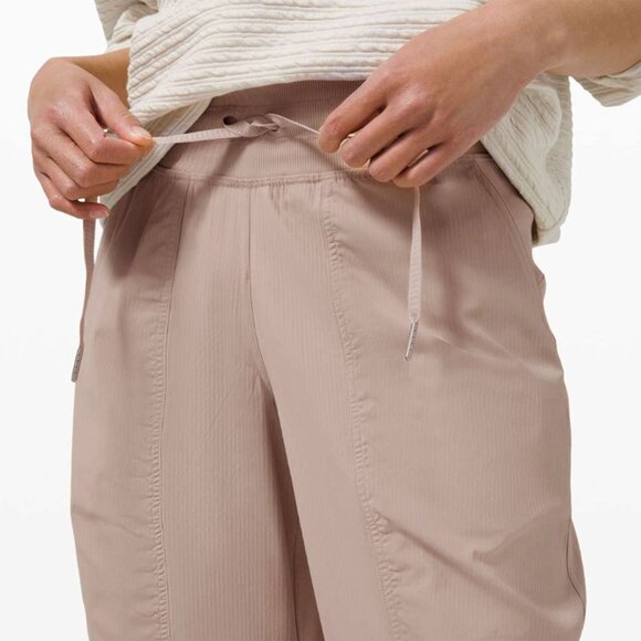 Lululemon Dance Studio Mid Rise Jogger Pant Beige Casual Yoga Size 12 | 2024 - Picture 2 of 8